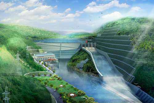 鄂温克老挝南塔河1号水电站项目